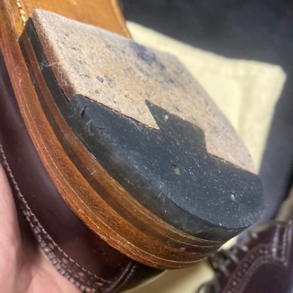 Long Wing Blucher Color 8 Shell Cordovan 975 - Picture 8 of 12
